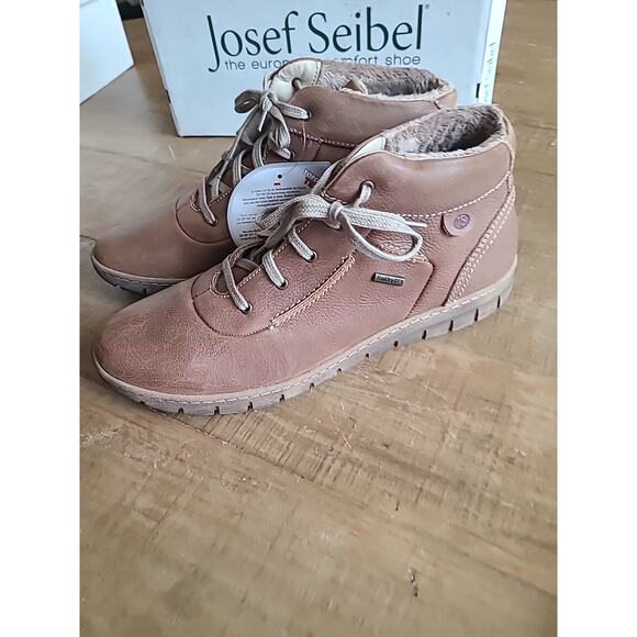 Josef Seibel Womens Shoes Steffi Waterproof Topdry Tex leather Boots Eu 42 US 11 - Picture 5 of 11